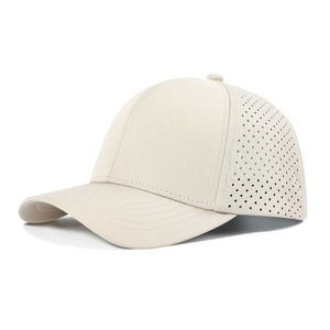 Ball Caps Voboom Mens Séchage rapide Hat de baseball Laser Coupte de tennis Courbe Bouton Q240403