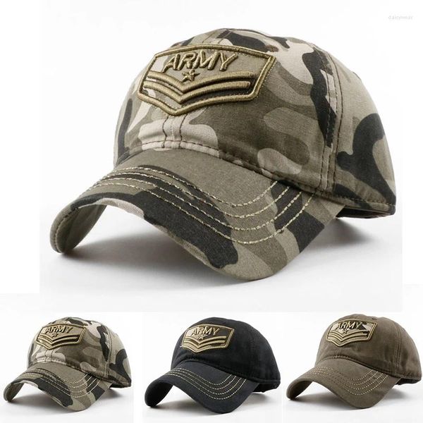 Casquettes de balle Voron 2024 Marque Mode Hommes Tactique Armée Camouflage Casquette Plate Chapeaux Pour Femmes Été Camo Baseball Réglable