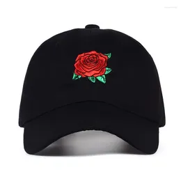 Ball Caps VORON 2024 Mode Rozen Mannen Vrouwen Baseball Lente Zomer Zon Hoeden Voor Solid Snapback Cap Groothandel Vader hoed