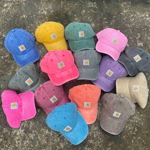 Ball Caps Gewassen baseballpet voor dames in de lente en zomer, persoonlijkheidsliefhebbers tonen klein gezicht zonneschermpet voor heren ins mode T230728