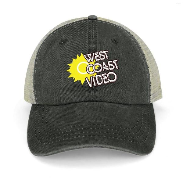 Gorras de béisbol West Coast Video Sombrero de vaquero Hip Hop Niños Mujeres Hombres