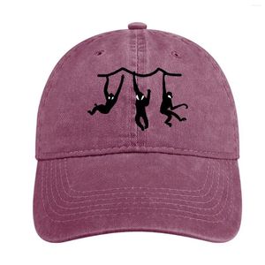 Casquettes de baseball Gibbon à joues blanches - V2 Chapeau de cowboy Casquette de luxe Chapeaux durs pour femmes 2023 Hommes