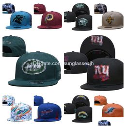 Ball Caps Groothandel Alle Teams Designer Hoeden Baskball Snapback Unisex Borduren Voetbal Gesloten Mesh Flex Mutsen Hoed Hip Hop S Dhfxp