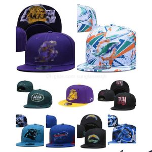 Casquettes de baseball En gros Toutes les équipes Logo Designer Chapeaux Baskball Snapbacks Unisexe Broderie Football Fermé Mesh Flex Bonnets Pêcheur Ha Dhndu