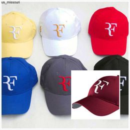 Ball Caps al por mayor- Caps hembras y masculinos al por mayor Roger Federer Tennis Hats Wimbledon RF Hat de tenis Béisbol Cap 2020 J230520