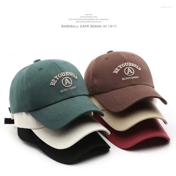 Capas de pelota al por mayor de algodón de béisbol de algodón Mujeres y hombres Casco Summer Fashion Bordery Hats Unisex Snapback Gorras 2024