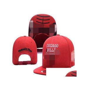 Casquettes De Baseball En Gros Mode Basketball Snapback Baseball Snapbacks Toute L'équipe Snap Back Chapeaux Femmes Hommes Plat Hip Hop Sport Chapeaux Dhqfc