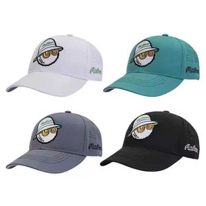 Ball Caps en gros High Quty Golf Hat Baseball Hat Mens and Womens Sports Hat Breathable Hat A réglable Mark Hat T240429