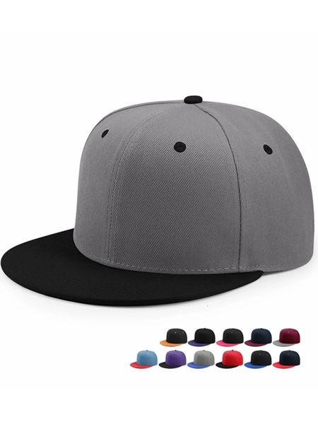 Ball Caps en gros Hip Hop Plat Papi de pointe adulte Couleur solide Couleur de baseball patch Baseball Femmes and Hommes Coup personnalisé Plain 33 COLOS 231027