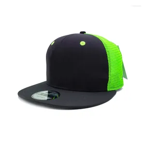 Casquettes de baseball en gros course moto verte 3D brodé rouge baseball réglable rebond unisexe hip-hop de haute qualité