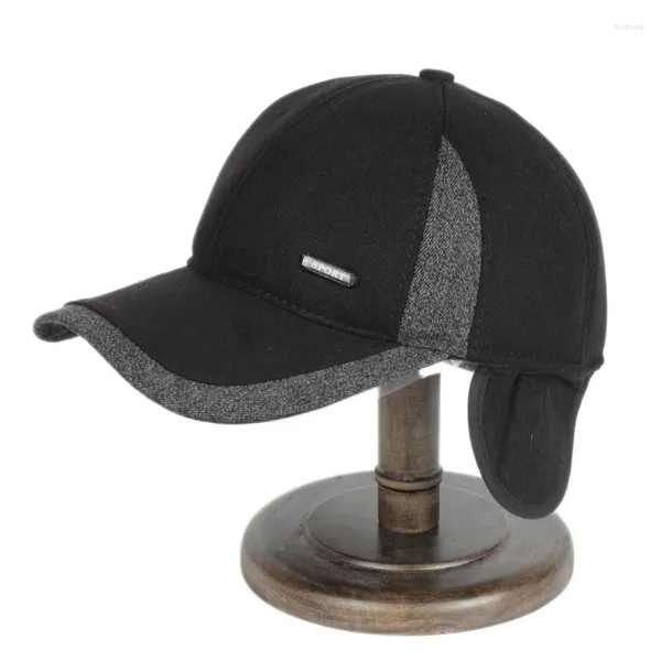 Las gorras de bola venden al por mayor el sombrero del camionero de los deportes de la gorra de béisbol de la primavera y del invierno con el orejera