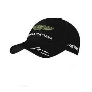 Casquettes de baseball Chapeaux à large bord 2023 Aston Martin F1 Team Alonso Greenfishing Hat Casquette de pêcheur pour garçons/filles Seau d'été Femmes Hommes Vert