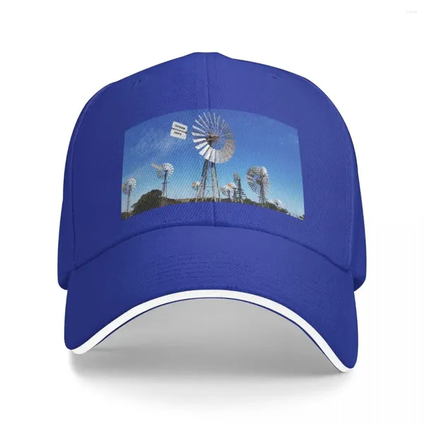 Casquettes de balle Moulins à vent Casquette de baseball Snapback Horse Hat Trucker Sunhat Chapeaux pour hommes femmes