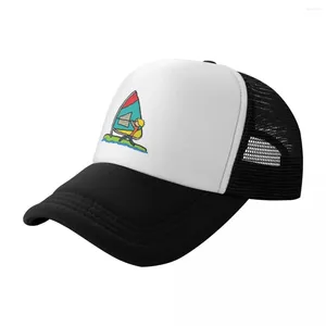 Ball Caps Windsurfing Baseball Cap Funny Hat Sun voor kinderen Snap Back Girls Men's