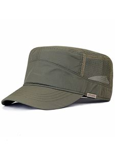 Ball Caps hiver Big Head Man grand taille enleceau armée plaque plate Men d'été Polyester Plus taille Mesh Military Hat 55-60cm 60-65cm 230211