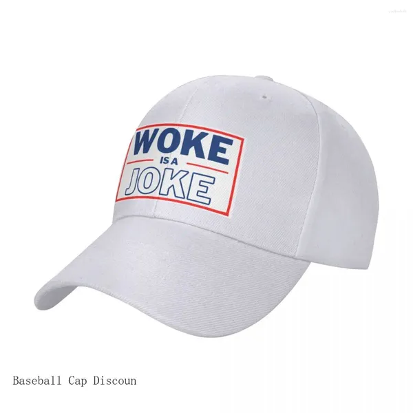 Casquettes de baseball WOKE Is A JOKE Casquette de baseball Trucker Big Size Hat Men's Women's