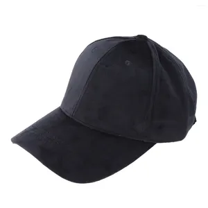 Ball Caps Dames en Heren Solid Baseball Verstelbaar Casual Glanzend Outdoor Travel Trucker Hat (zwart)