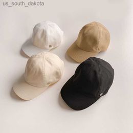 Gorras de béisbol para mujer, novedad de 2021, gorra de béisbol sencilla, gorra de moda informal de Color puro mezclado de algodón, disponible en 4 colores L230523
