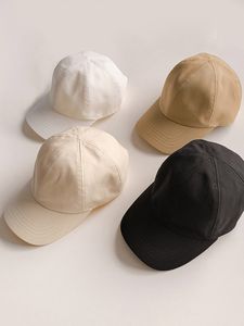 Kogelcaps dames hoeden eenvoudige honkbal pet katoen gemengd pure kleur casual mode hoed 4 kleuren beschikbaar 221203