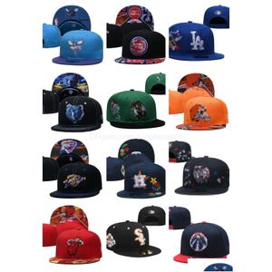 Ball Caps femmes hommes Snapbacks Chapeaux ajustés broderie de football Baskball Visors Coton Lettre de flexion flex