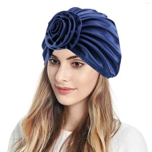 Kogelcaps vrouwen moslim tulband bloemen haar motorkap kopje sjaal wrap dekking