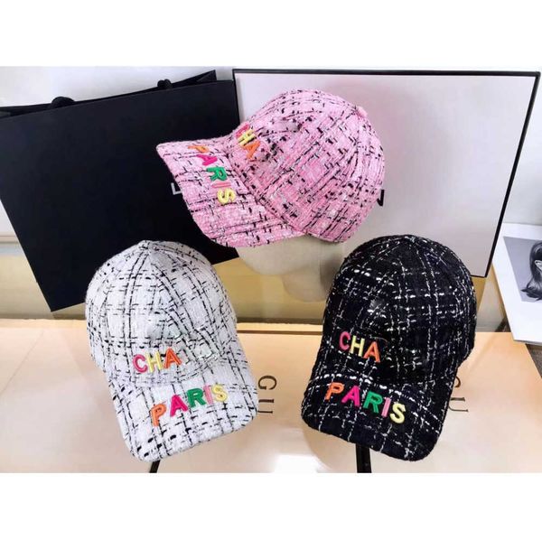 Casquettes de baseball Designer Baseball Hommes Mode Patchwork Broderie Casquette Couple Rainbow Couleur Lettres Chapeaux