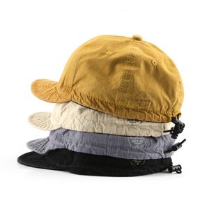 Casquettes de baseball Chapeau de camion solide et doux pour femmes 100% coton Casquette de baseball à 6 panneaux Unisexe en plein air sport plat hip-hop chapeau 230724