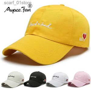 Casquettes de baseball Femmes Coeur Brodé Baseball C Été Hommes Solide Snack Unisexe Sunhat Automne Sports Hip Hop Baseball Chapeau CasquetteC24319