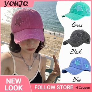 Casquettes de baseball Y2k Casquettes de baseball pour femmes hommes Années 90 Indie Esthétique Fée Grunge Sport Visières Casquette Soleil Chapeau Filles Coréen Kpop Cessoires Gorras P230412