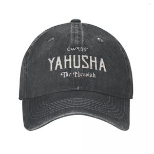 Gorras de pelota yahusha jesus the mesiah cristiano béisbol béisbol clásico algodón angustiado dios casqueta