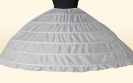 Baljurk Grote Petticoats Nieuwe Collectie Wit 6 Hoops Bruid Onderrok Formele Jurk Crinoline Grote Maat Bruiloft Accessoires Voor Vrouw2531218