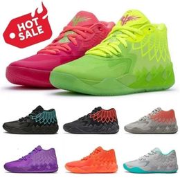 Ball Lamelo Basketbalschoenen Mb.01 Heren Trainers Sport Sneakers Zwart Blast Buzz Rock Ridge Rood Dames Lo Ufo Not From Here Queen Rick en Morty Eur 40-46