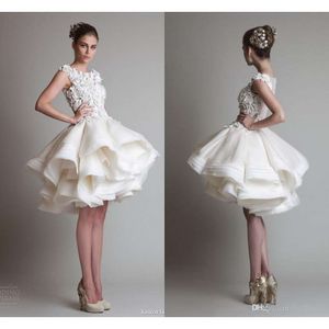 Bal nieuwe witte jurk jurken schep nek backless kanten applique arabische trouwjurk bruidsjurken op maat gemaakte s
