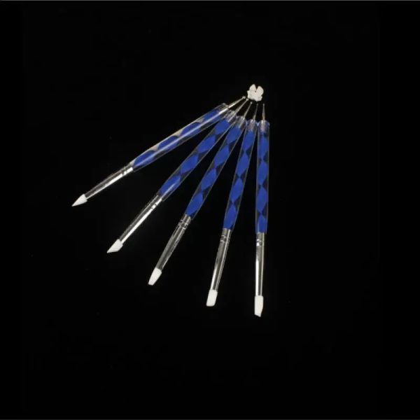 Outils de point de pointe argile en argile Polymer Céramique Pottery Tool Backossing Nail Art Sculpting Tools 5 x 2 voies