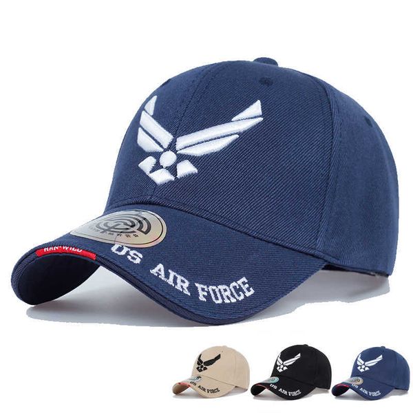 Ball US Air Force One Hommes Airsoftsports Casquettes Tactiques Navy Seal Army Cap Gorras Beisbol Pour Adulte AA220517