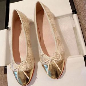 ballet flats designer schoen ballerina flats pomp gewatteerd leer ballet pumps slingback hakken cap teen beige zwart rood roze lage hak loafers ballerine damesschoenen