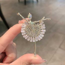 Balletmeisje Broche vrouwelijkheid Mode Pin persoonlijkheid mooie creatieve Koreaanse pak jasaccessoires