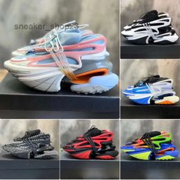 Ballmain Schoenen Sneaker Eenhoorn Lage top Heren Dames Hardlopen Luxe Casual Elastisch Mesh Ademend Veterschoenen Modeontwerper Ruimteschip Paar Papa