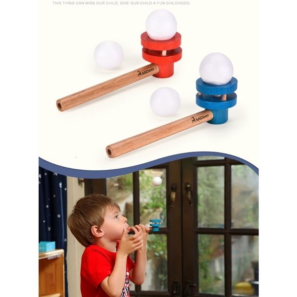 Ballon 1 Set Équilibre Coordination Respiration Formation Balle Jeu Montessori Jouet Interactif Soufflage Tuyau Éducatif 3 Bébé 230704