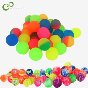 Ballon 100 stks/partij Rubber 25mm Mini Bouncy Ballen Grappig Speelgoed Hoge Bounce Speelgoed Ballen Kids Gift Party Favor decoratie Sport Games DDJ 230706