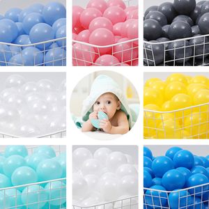 Ballon 100pcslot Balles de piscine sèche Ocean Wave Ball Soft Pool Toys Colorful Kid Swim Pit Game 7cm Funny Outdoor Indoor Christmas Present 230620