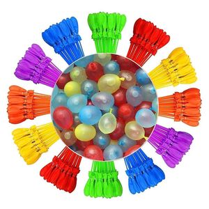 Ballon 111 pièces ballons d'eau remplissant rapidement la magie Bunch bombes jouets de plage instantanés été combattant en plein air pour les enfants 230605