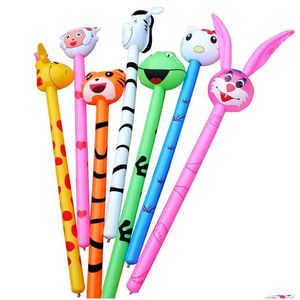 Ballon 120Cm Dessin Animé Animal Gonflable Long Marteau Pas Blessant Enfants Bâton Jouet Bébé Enfants Jouets Aléatoire Style Drop Livraison Cadeaux N Dhkke