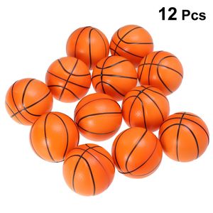 Ballon 12 pcs Mini Balles De Sport Élastique Squeeze Basketball Balle Anti-Stress Pour Enfants Jouets Party Favor Divertissement 230613