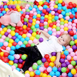 Ballon 400 pcs / lot Écologique en plastique souple coloré Piscine d'eau Ocean Wave Ball Bébé Jouets Stress Air Ball Outdoor Fun Sports Kid Toys 230628