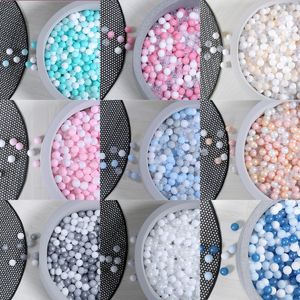 Balloon Ball Pit Balls - 100 pcs Phthalate Free BPA Free Plastic Ocean Balls Crush Proof Stress Ball for Kids Playhouse Pool Bal 230626