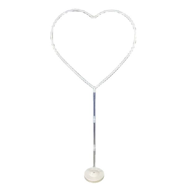 Balloon Bracket Circle Love Floating Ring Colonne Stick Air Children's Birthday Party Proposition Decoration Wedding 220429