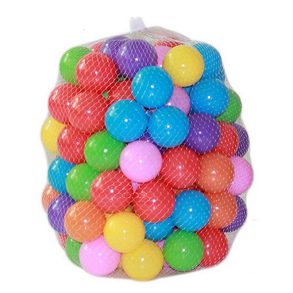 Ballon Écologique Coloré Piscine D'eau Douce Ocean Wave Ball Pits Bébé Jouets Drôles Stress Air Ball Enfants Sports De Plein Air Fun Dia 5.5cm 100 230620