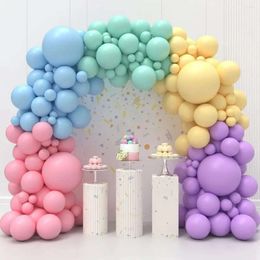 Balloon Garland Arch Kit Decoratie feest gelukkige verjaardag kinderen meisje bruiloft latex baloon baby shower