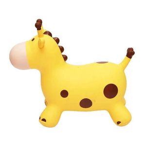 Ballon Inpany Bouncy Giraffe Hopper Opblaasbaar springen Stuiterend dierenspeelgoed K1MA 230719